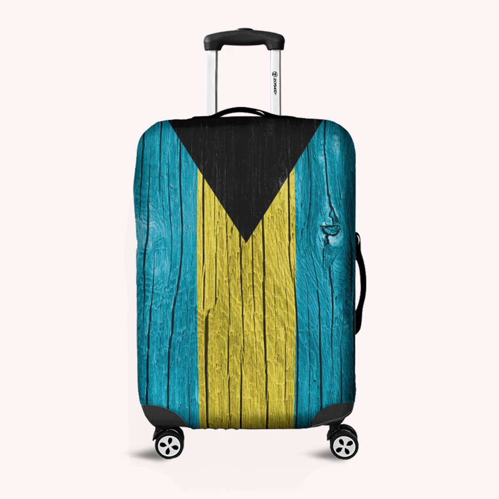 Bahamas Flag Luggage Cover