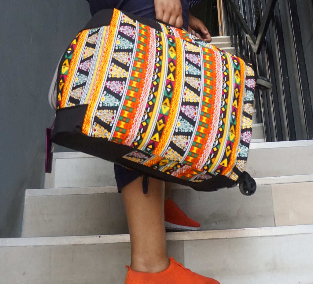 Thai Hand Made Luggage Cover - Small Carry On
