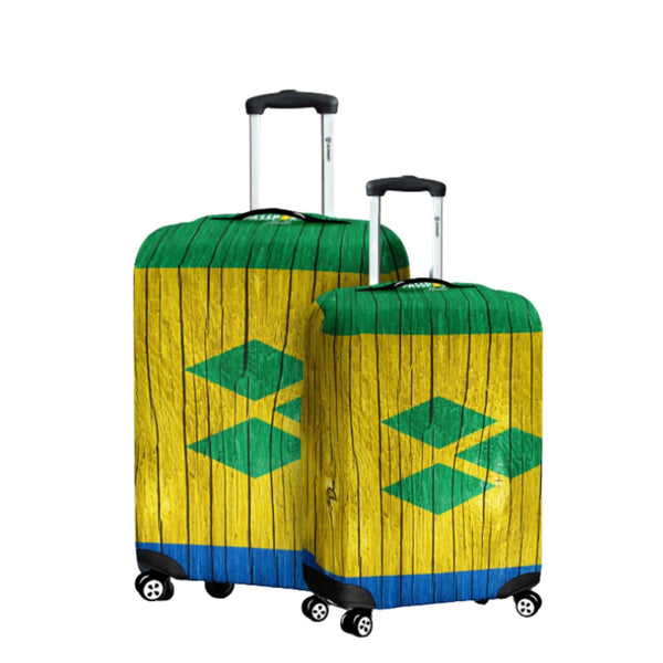 St. Vincent and Grenadine Flag Luggage Cover