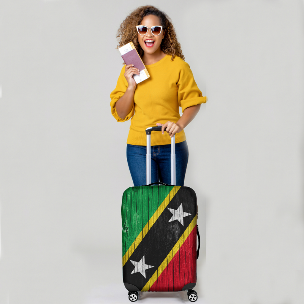 St. Kitts and Nevis Flag Luggage Cover