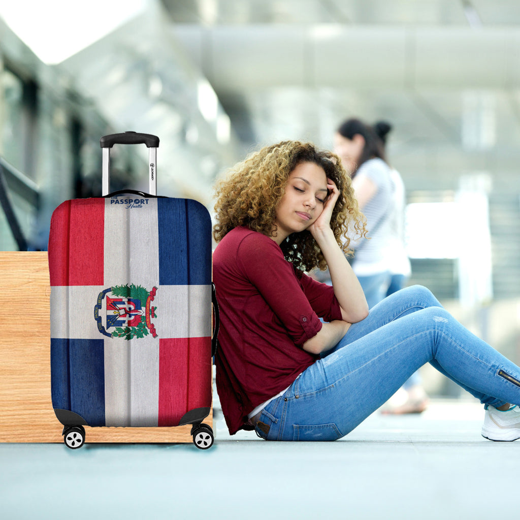 Dominican Republic Flag Luggage Cover